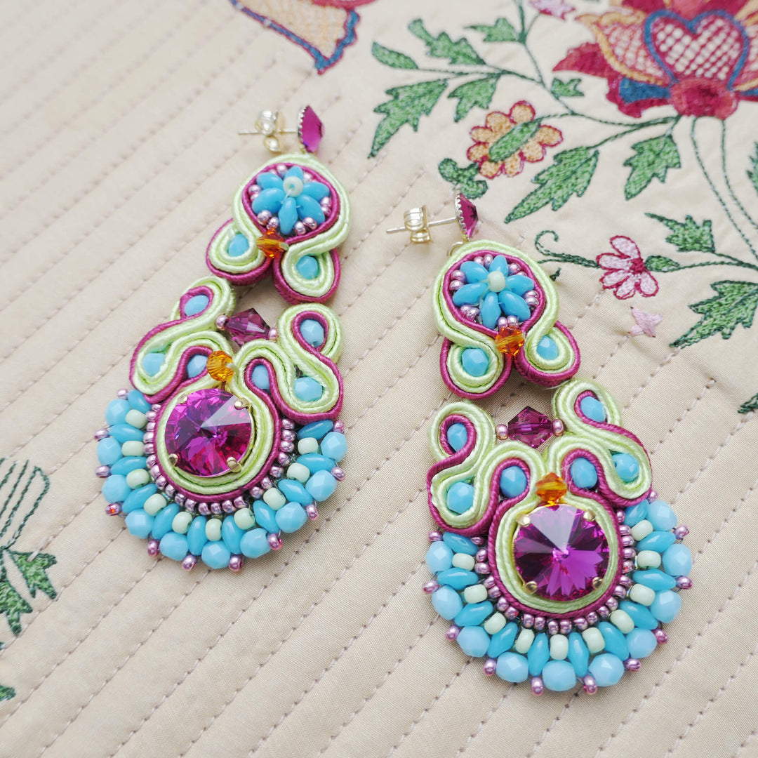 Soutache-Ohrringe